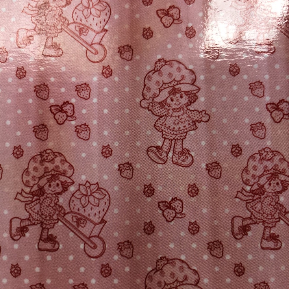 Strawberry Shortcake Shower Curtain Set - Picture 8 of 9
